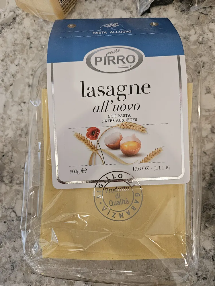 Lasagne all'uovo