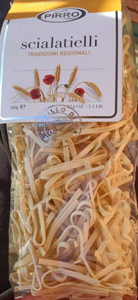 Scialatielli pasta Pirro tradizioni regionali