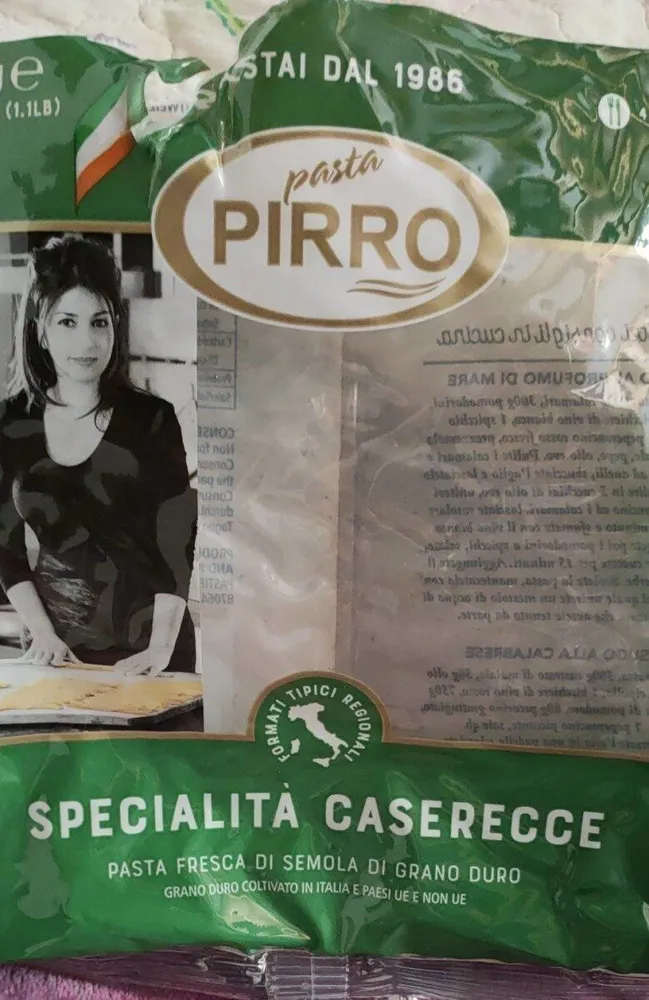 pasta fresca di semola di grano duro