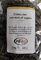 Fettuccine con nero di seppia
