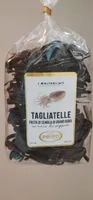 TAGLIATELLE Pasta di semola di grano duro con nero di seppia