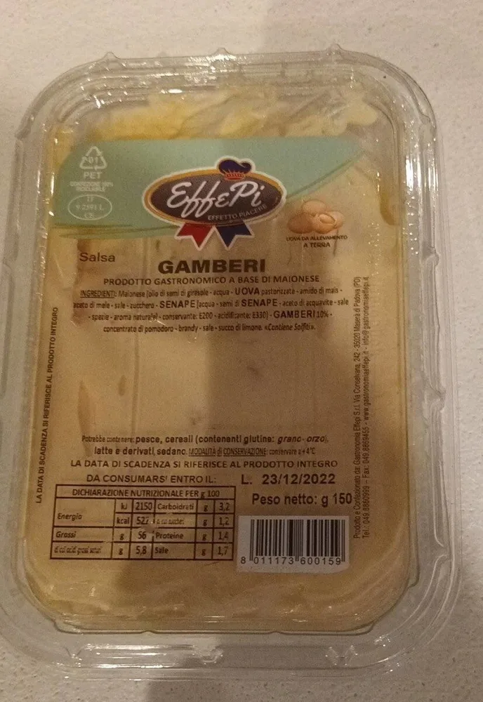 Salsa gamberi