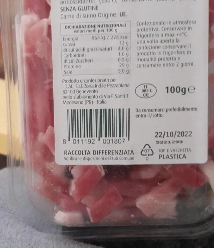 Fiammiferi di speck