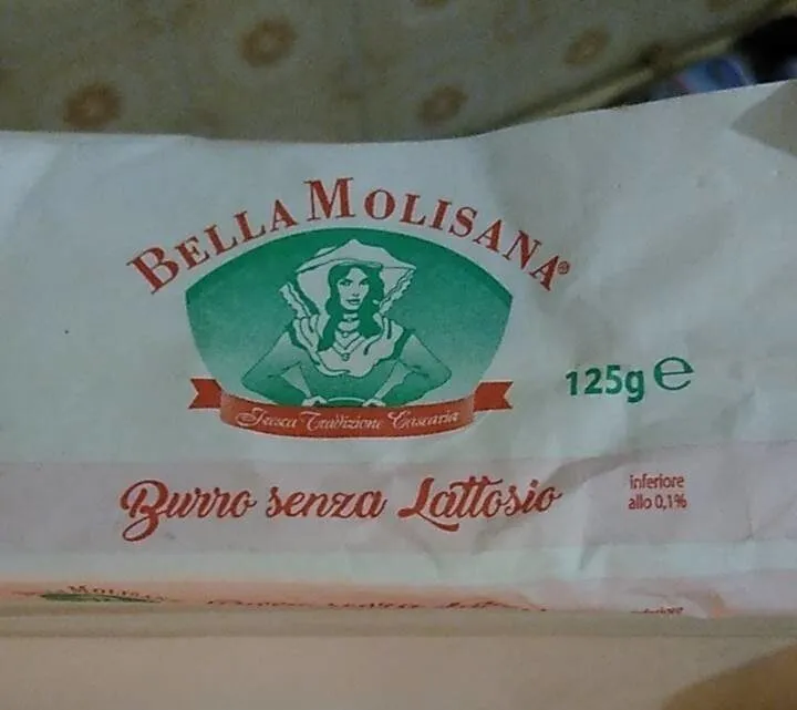 Burro senza lattosio