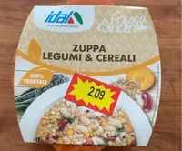 Zuppa legumi e cereali