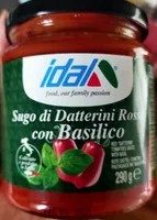 Sugo di datterini rossi con basilico