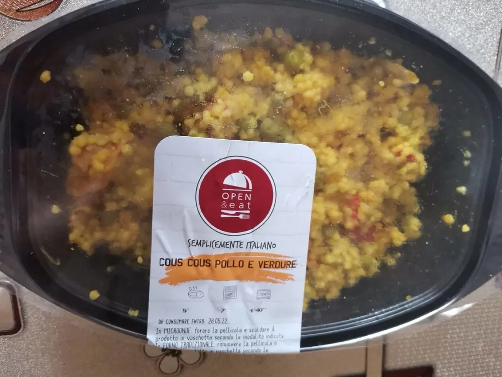 Cous cous pollo e verdure