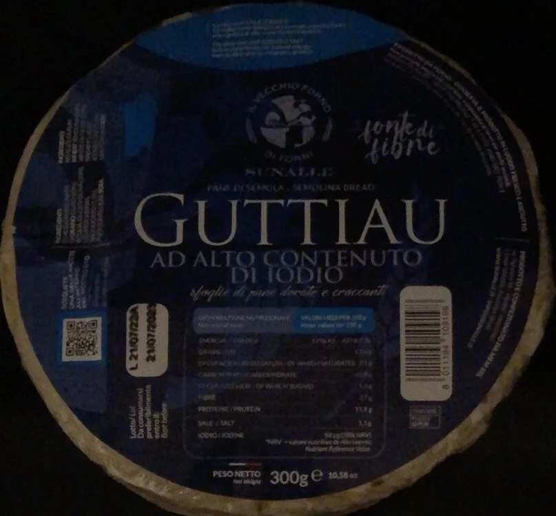 Pane di semola Guttiau