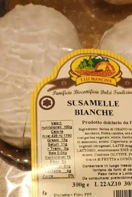Susamelle bianche