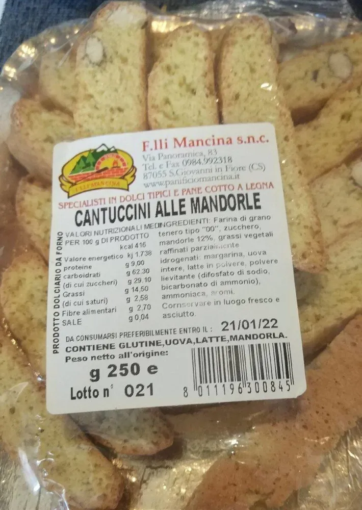 Cantuccini alle mandorle