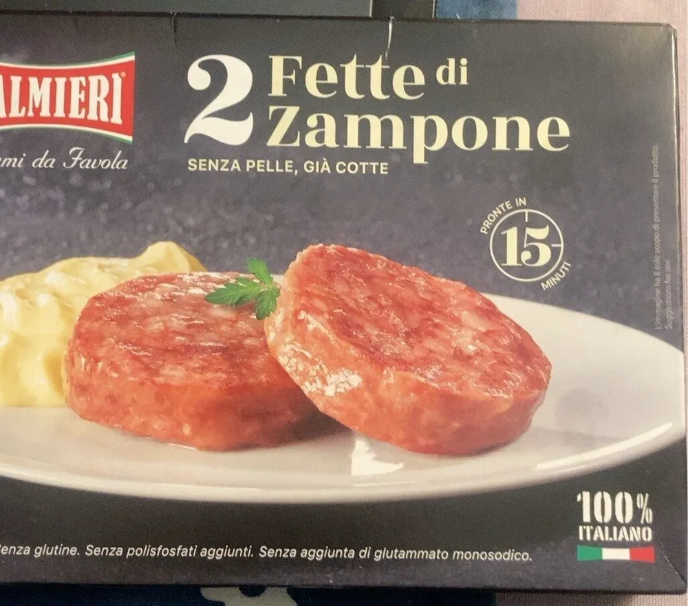 2 fette di zampone