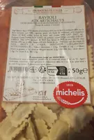 Raviolis aux artichauts