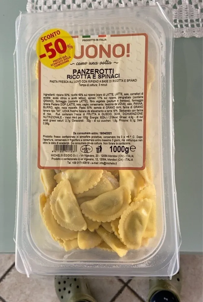 panzerotti ricotta e spinaci