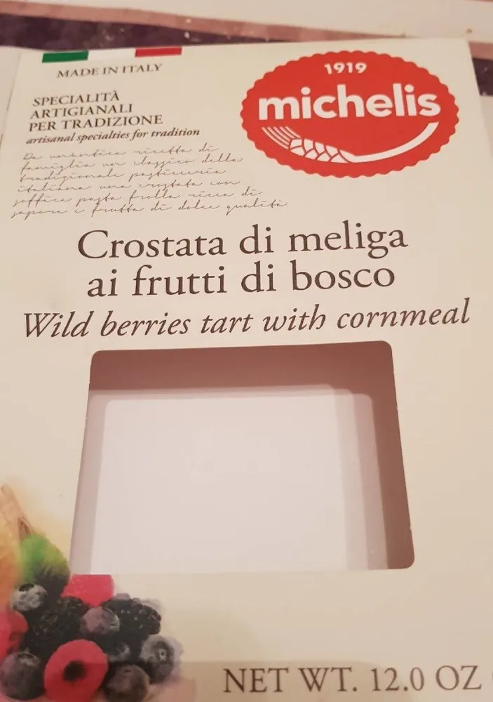 Crostata meliga frutti di bosco