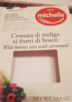Crostata meliga frutti di bosco