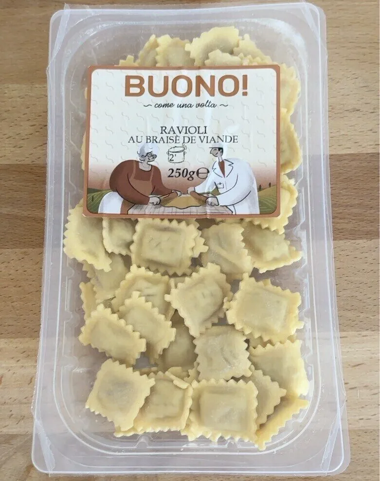Ravioli au braisè de viande