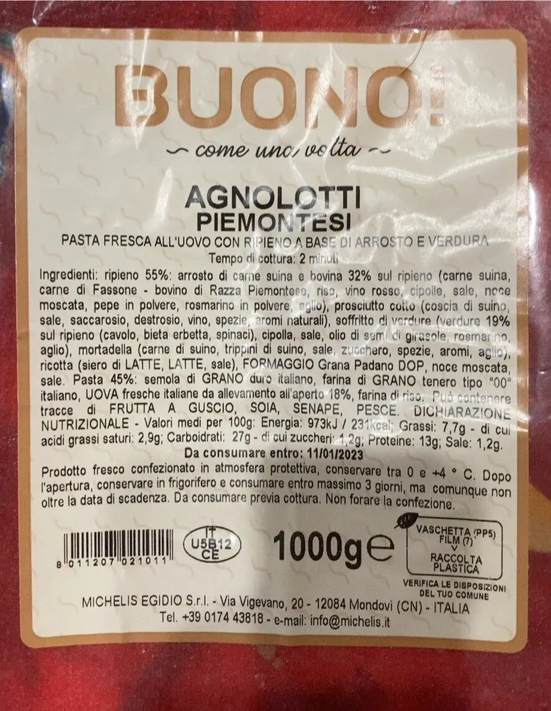 Agnolotti Piemontesi