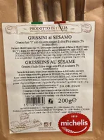 Grissini al sesamo