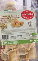 Ravioli bio epinard et parmigiano reggiano