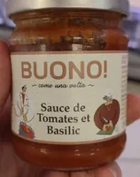 Sauce tomates et basilic