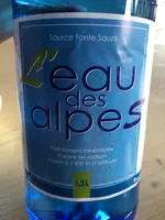 Natural Water From the Alps