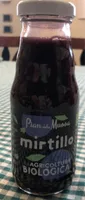 succo e polpa di mirtillo da agricoltura biologica