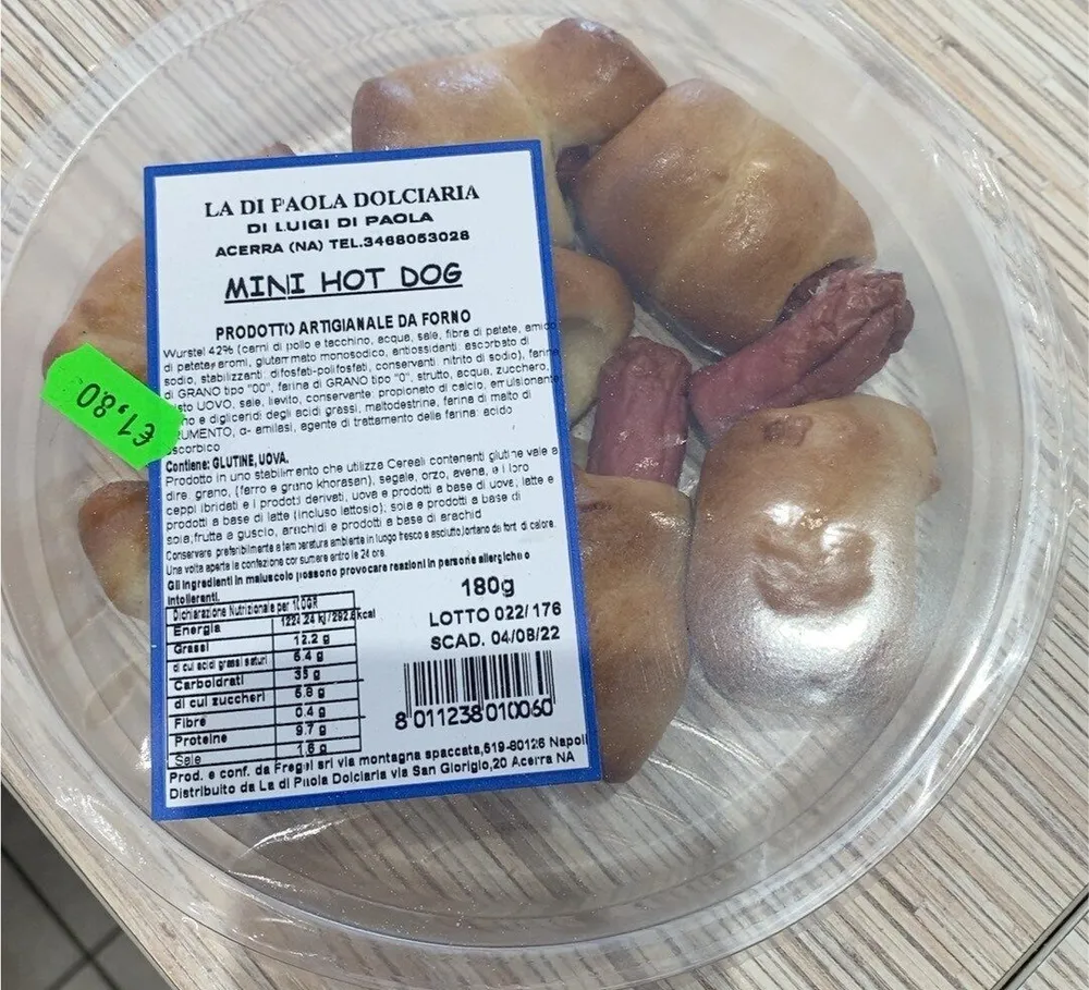 Mini hot dog