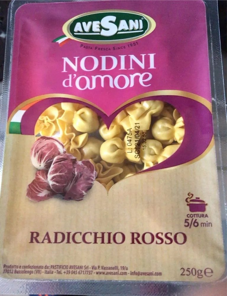 Avesani Nodini D'amore Al Radicchio Rosso