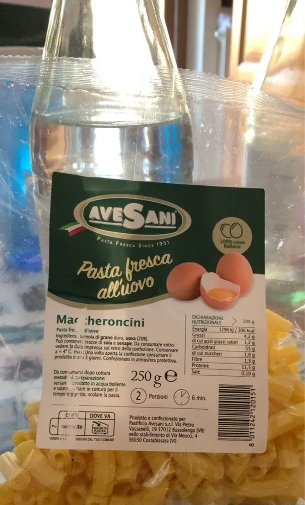 Pasta fresca all’uovo