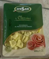Quadrucci al prosciutto crudo