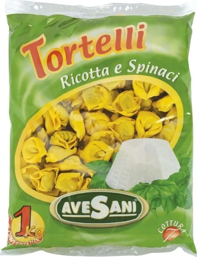 Tortellini ricotta e spinaci