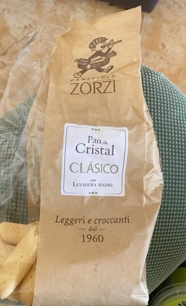 Pan de cristal clasico con levadura madre
