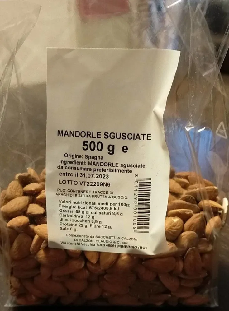 Mandorle sgusciate
