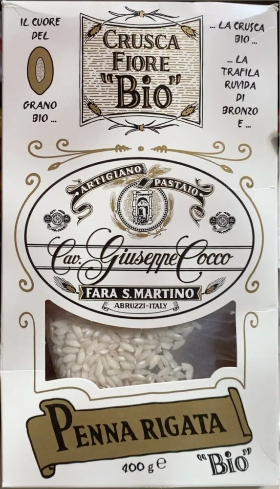 Penna rigata Crusca Fiore Bio