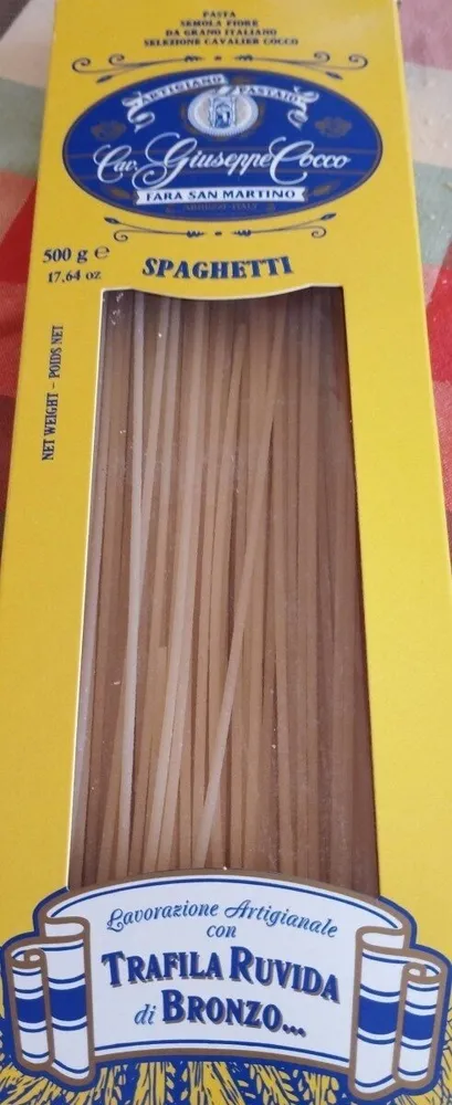 Spaghetti Pasta Semola Fiore da Grano Italiano