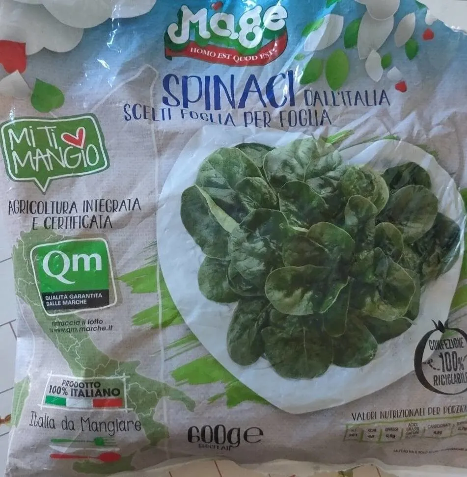 Spinaci surgelati