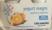 Yogurt magro arancia e zenzero