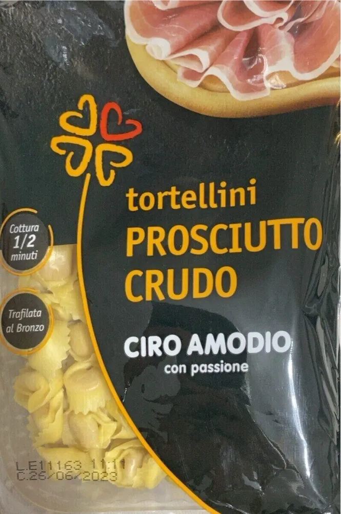Tortelljni prosciutto crudo