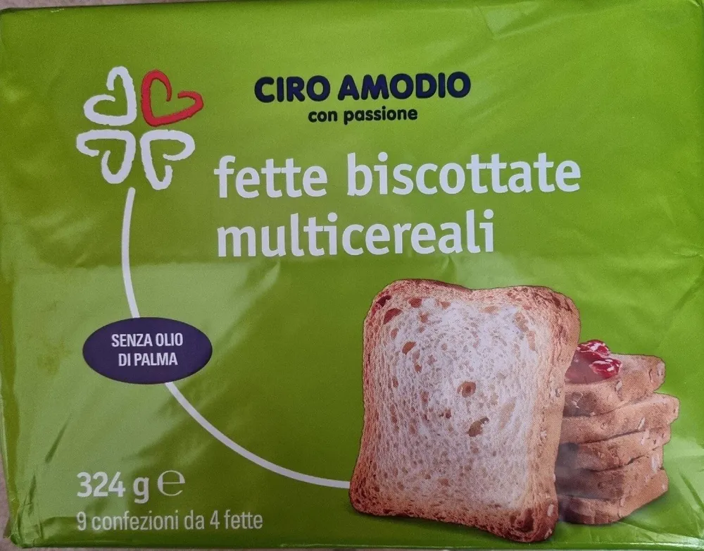 Fette biscottate multicereali