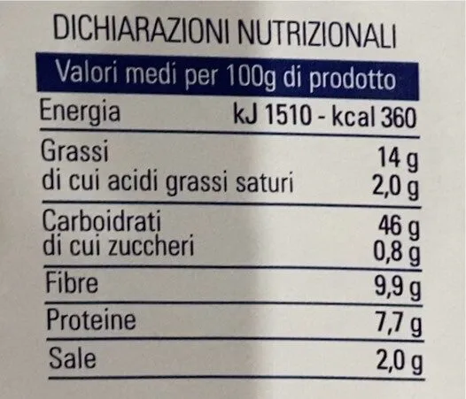 Piadina integrale
