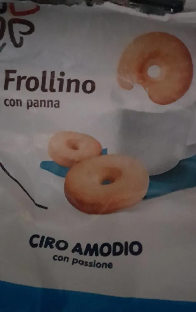 Frollino con panna