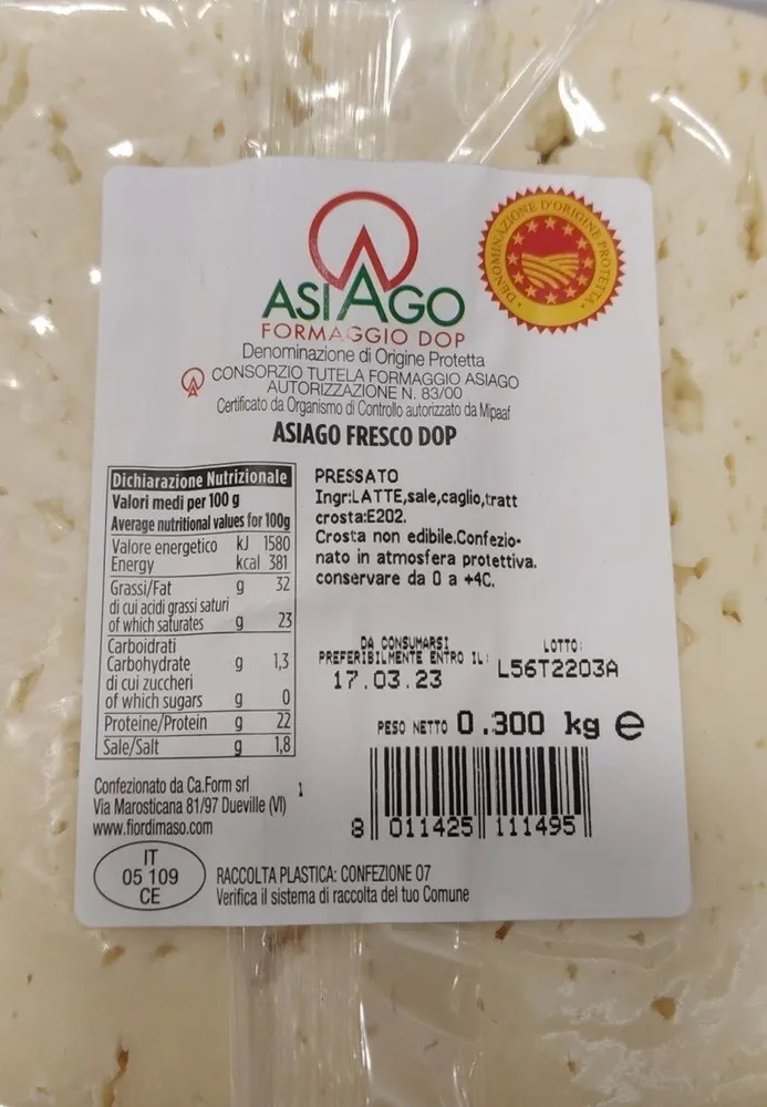 Formaggio Asiago
