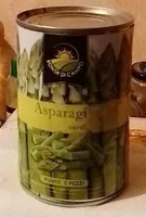 Asparagi verdi punte e pezzi