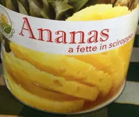 Ananas a fette sciroppo