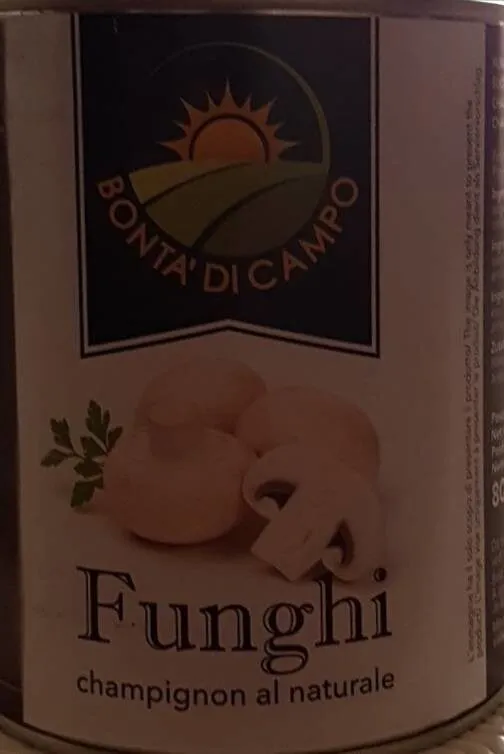 Funghi Champignon al Naturale