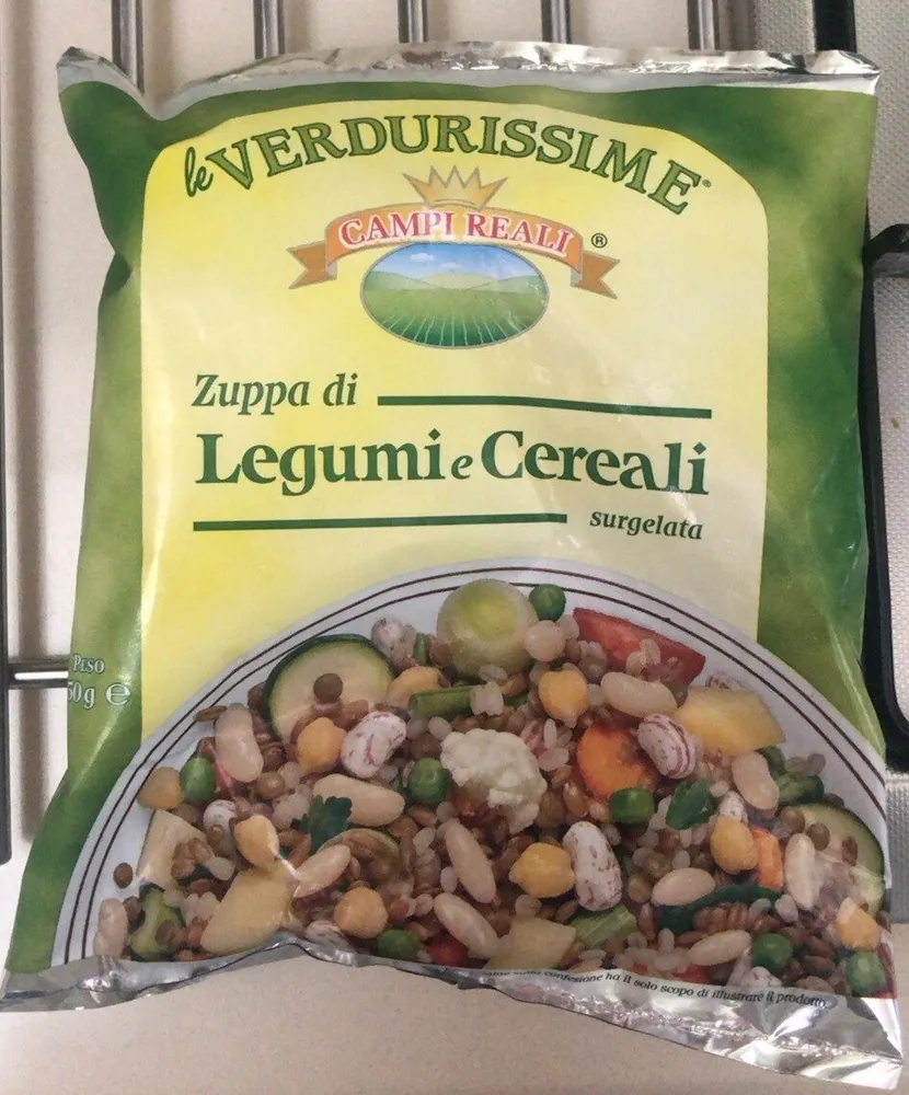 Zuppa di legumi e cereali