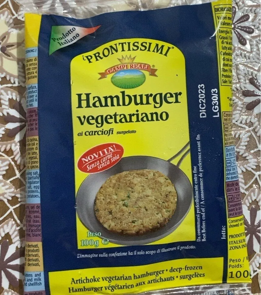 hamburger vegetariano