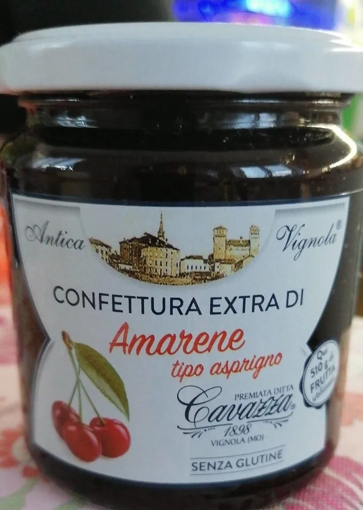 Confettura extra di amarene tipo asprigno