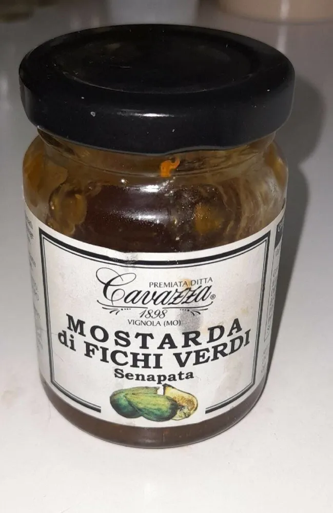Mostarda di fichi verdi senapata