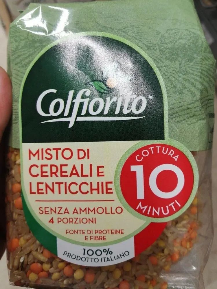 Misto cereali e lenticchie